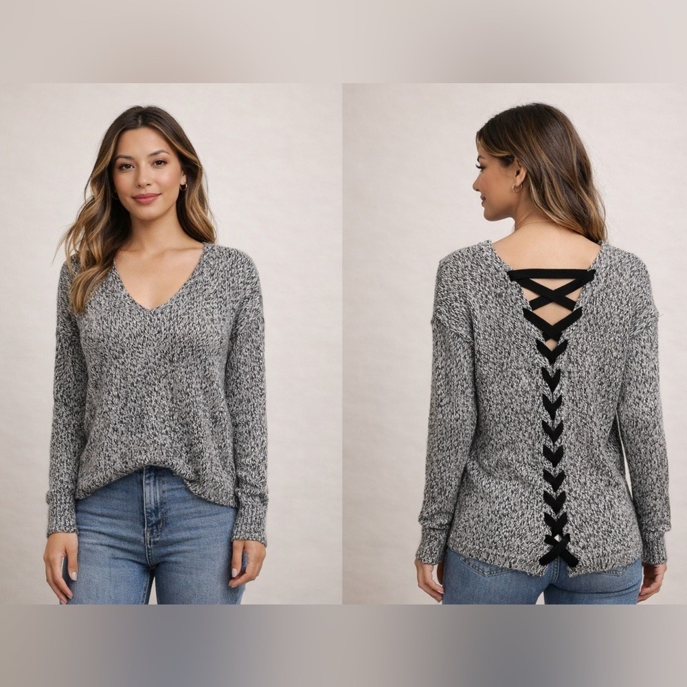 Harper Heritage tweed texture Sweater size Large